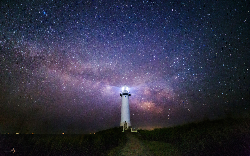 Lighthouse and Milky way